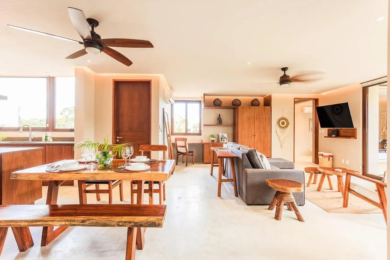 Apartment Eco-Designed & Nature-Infused Units By Stella Rentals Tulum