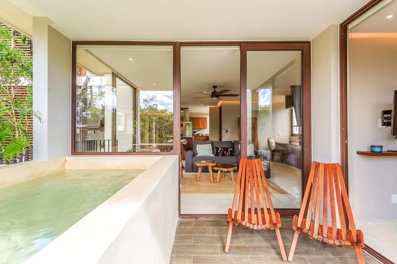 Apartment Eco-Designed & Nature-Infused Units By Stella Rentals Tulum Mexico